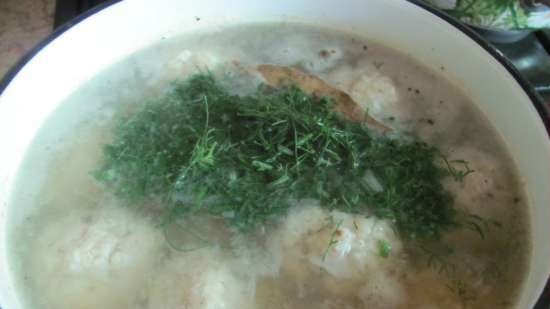 Fish Meatball Soup