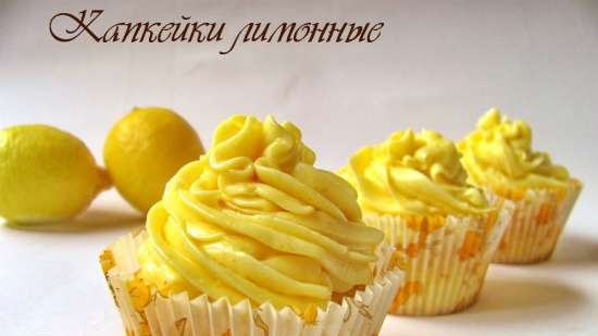 Citronu cupcakes