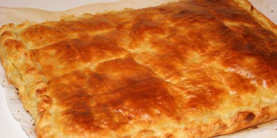 Summer Puff Spinat Pie (σπανακόπιτα)