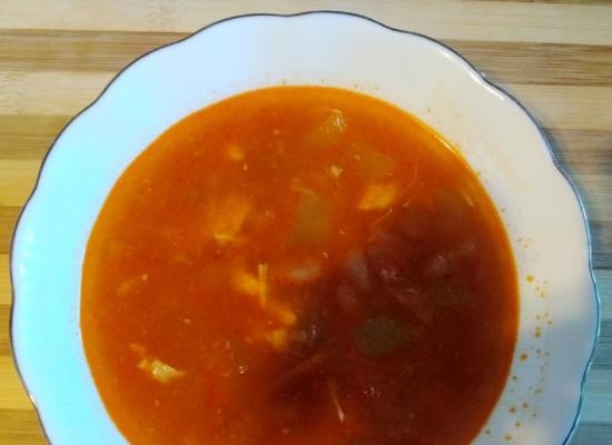 Vinterblandet suppe med en hemmelighet