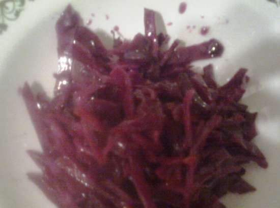 Rotkraut suss - sauer - pickled red cabbage