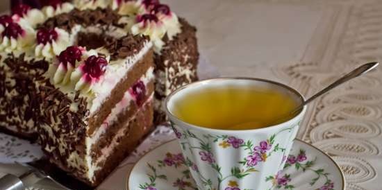 Black Forest cake (Schwarzwalder Kirschtorte)