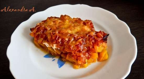 Bí ngô kiểu Parma (Zucca alla Parmigiana)