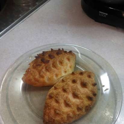 Chicken cutlets in dough Spruce cones