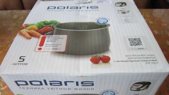 Multicooker Polaris 0508D פלוריס ומטבח Polaris PMC 0507d (ביקורות)