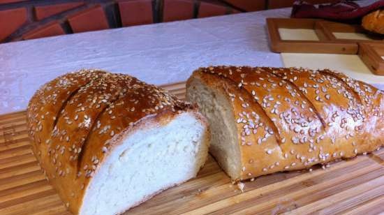 Hvordan forme et brød som skal bakes i ovnen