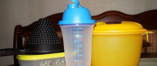 Plastfat Tupperware - anmeldelser