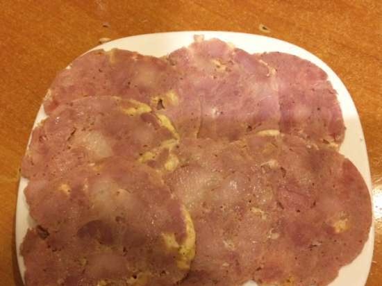 Pork ham (Steba pressure cooker)