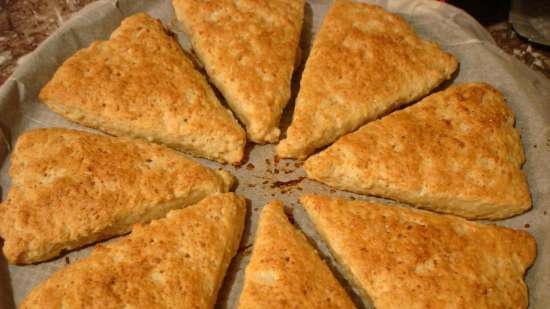 Curd scones