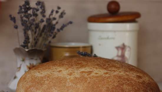 Brød med lavendel og bokhvete honning