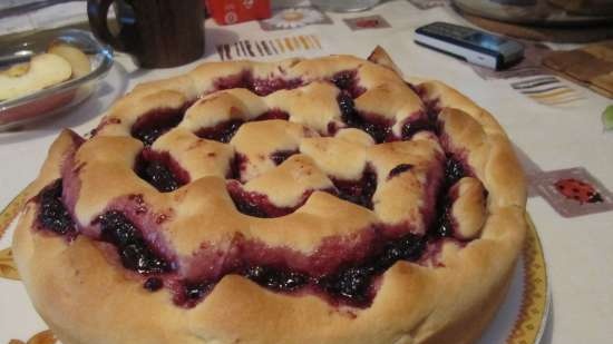 "Temptation" plum pie