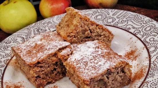 Spicy Apple Blondies