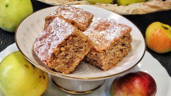 Spicy Apple Blondies