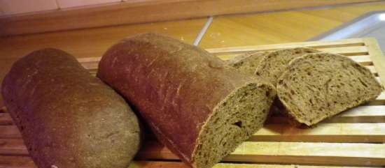 Wheat-rye bread "For those who want, but are afraid" (oven)