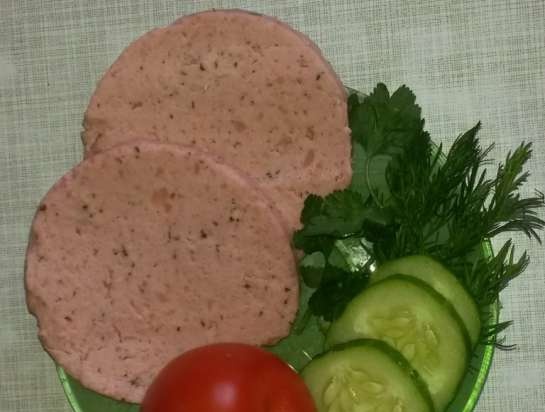 Ertepølse (Erbsenwurst, Ersatz-wurst)