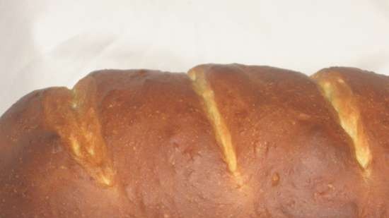 Belgian wheat bread (oven)