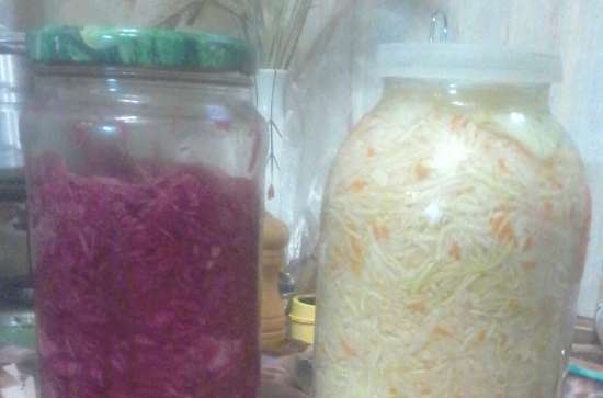 Sauerkraut từ mẹ của Chuchina