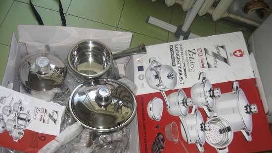 Cookware set Swiss Zurich (Swiss Home)