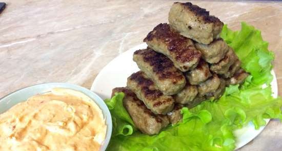 Cevapcici (Steba 4.4 grils, Tepperware Master Press)