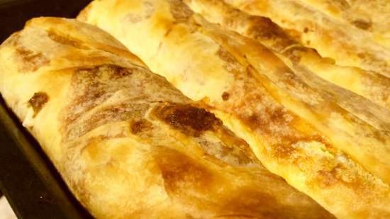 Pita classic Serbian ātrvārāmā katlā, multivarkā un krāsnī