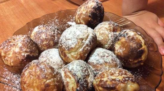 Nandana - apple donuts (in the takoya maker)