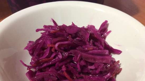 Rotkraut suss - sauer - pickled red cabbage