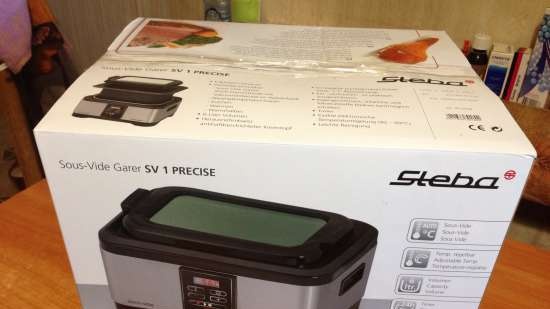 Cu View Steba SV1, SV2, SV200, SV100 PRO / SV50 - SousVide, vakuumkoking