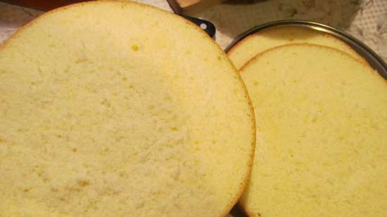 Sponge cake in a Panasonic multicooker