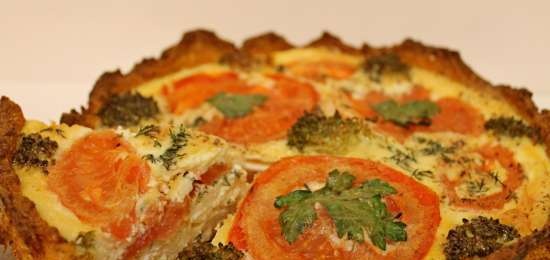 Casserole Vegetable tofu basket