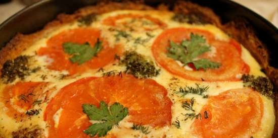 Casserole Vegetable tofu basket