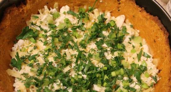 Casserole Vegetable tofu basket