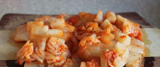 Kimchi jchige (אפשרות צמחונית)