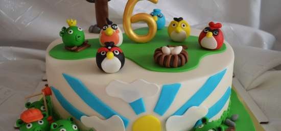 Angry Birds Cakes