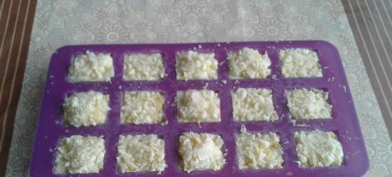 Lemon cubes (frozen)