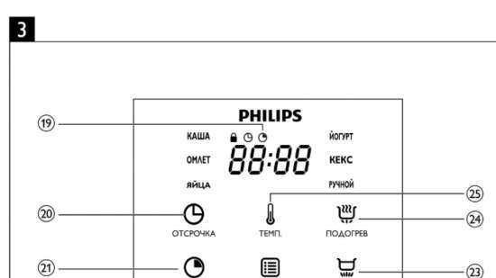 Multivarkas katls Philips HD3060 / 03 Avance Collection