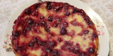 Clafoutis med kirsebær