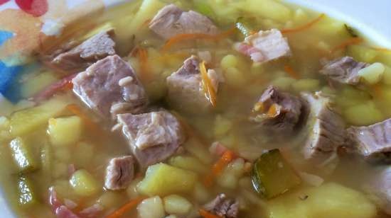 Šprēvaldes kartupeļu zupa (Spreewаеlder Kartoffelsuppe)