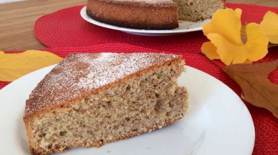 Autumn Nut Pie (Herbstkuchen mit Nuessen)