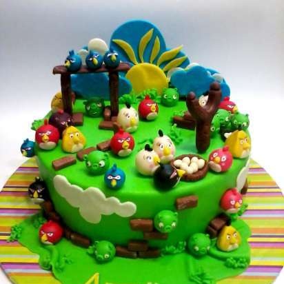 Angry Birds Cakes