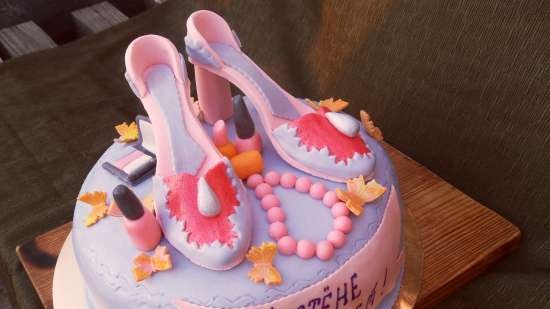 Cakes with shoes