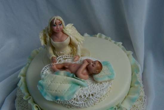 Cakes for birth, baptism, year (not numbers)