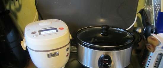 Slow cookers: modellvalg, funksjoner, anmeldelser