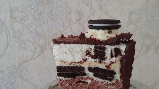 עוגת גבינה אוראו מעבר לחלומות (OREO® Dream Extreme Cheesecake). חיקוי