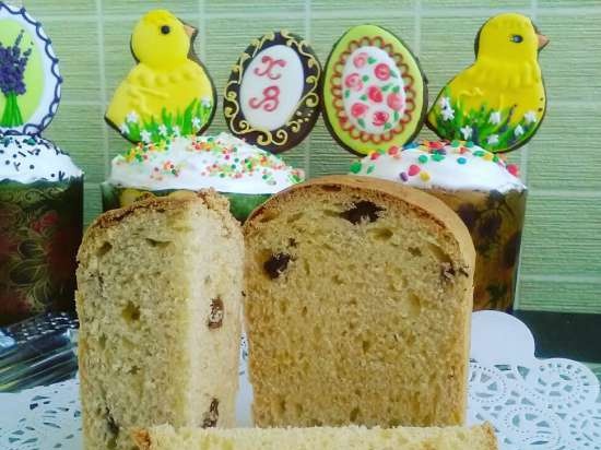 Kulich với Myasoedovskaya trong lò (lớp học chính)