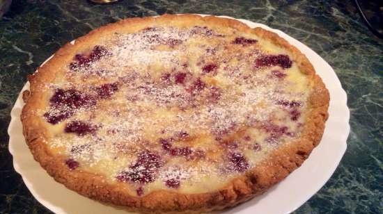 Raspberry tart (bánh pizza công chúa)