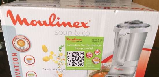 Moulinex Soup & Co stasjonær blender-suppe komfyr