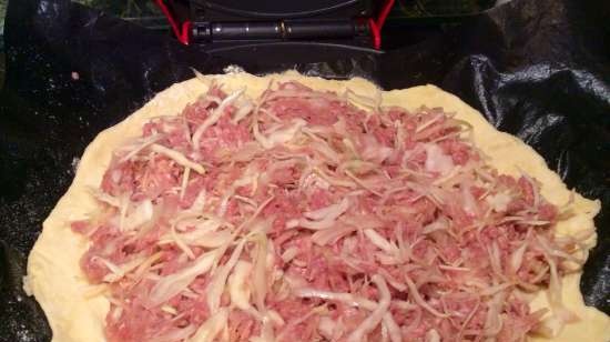 Meat and Cabbage Pie (Princess Pizza Maker)