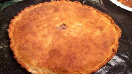 Meat and Cabbage Pie (Princess Pizza Maker)