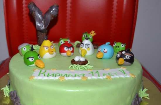 Angry Birds Cakes