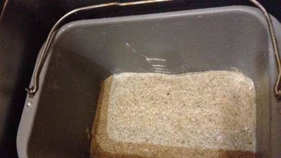 Grain bread in a bread maker